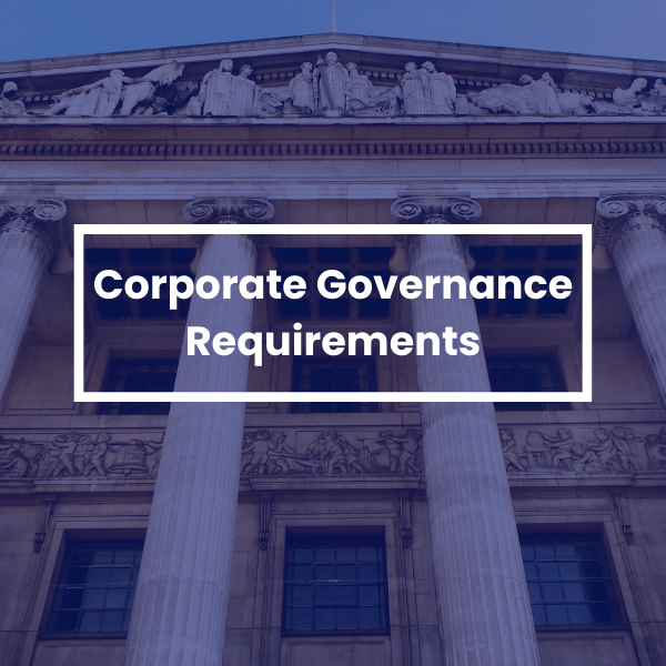 Corporate Governance Requirements